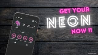 12 MONTH NEON THEME FOR INSTAGRAM HIGHLIGHT STORY COVER  | Pink VERSION | Non-Editable