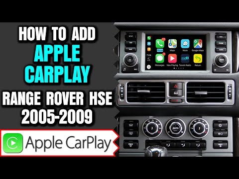 Range Rover Apple Carplay - How To Add Apple CarPlay Land Rover Range Rover L322 2005-2009 NavTool