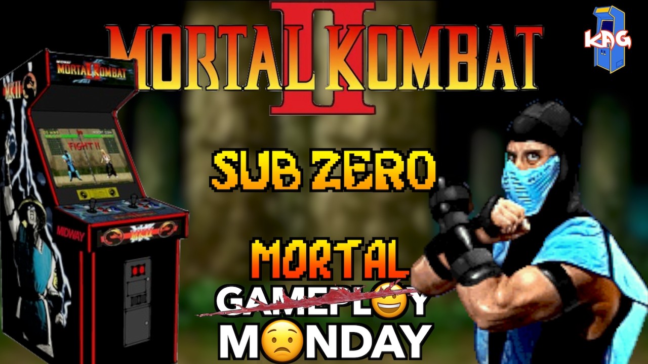 Mortal Kombat II Arcade with Sub Zero! | Mortal Monday Challenge
