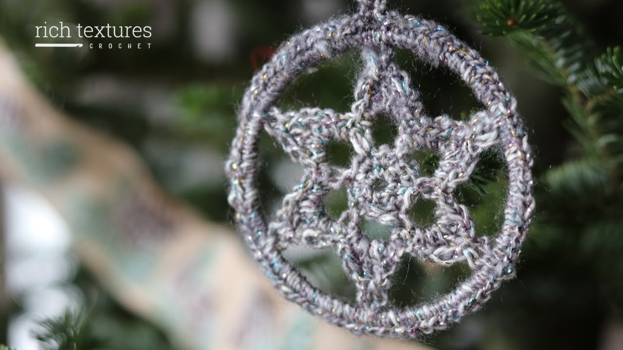 Star of Wonder Christmas Ornament Crochet Pattern YouTube