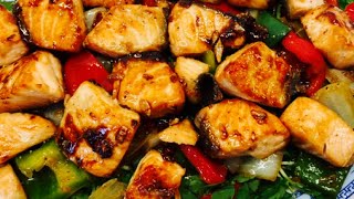 Saumon Luc Lac - Cá hồi lúc lắc | Phương LAGNY