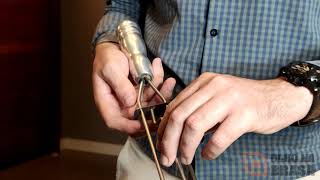 Espeto Para Asinha Tulipinha Em Aço Inox 304