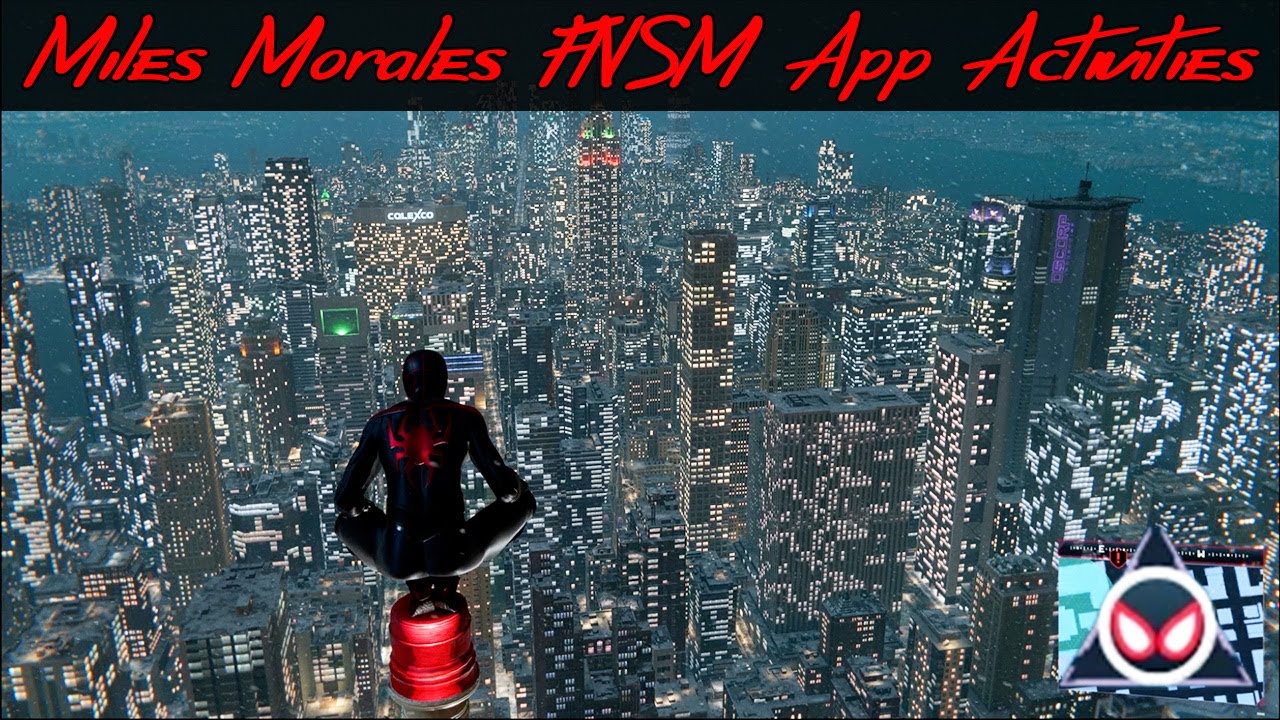 Miles Morales FNSM App Activities