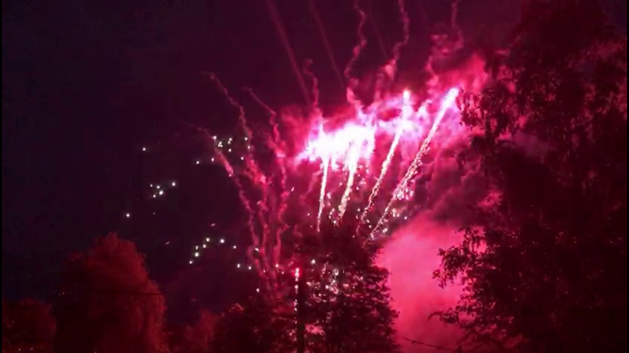 vuurwerkshow Bruiloft