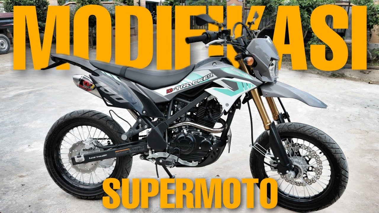 Modifikasi Supermoto Dtracker 150 SE 2019 YouTube