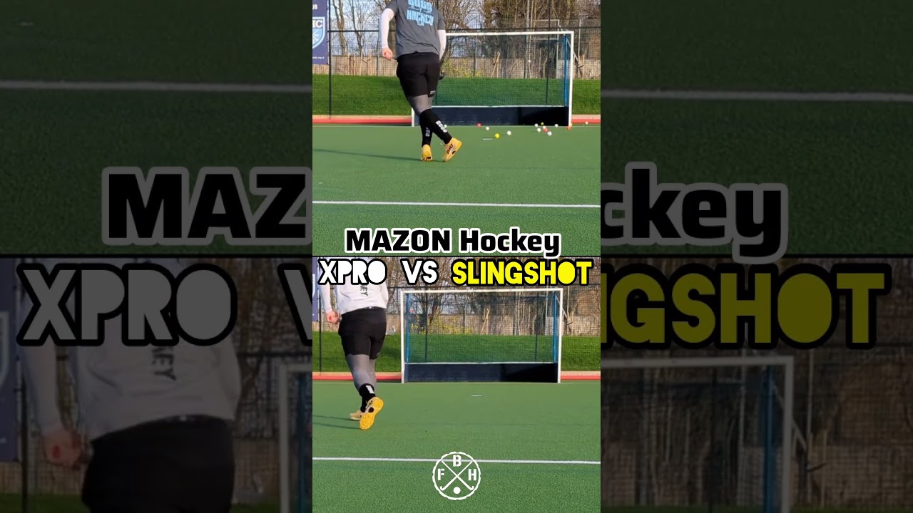 Mazon Hockey Black Magic XPro Vs Slingshot double stick review! Live now!