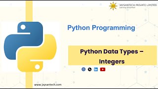 Python Data types - INTEGERS