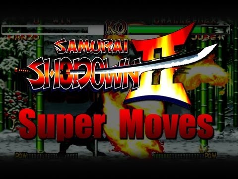 Samurai Showdown 2 All Super Moves 