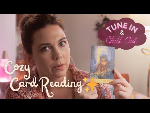 🌙✨ Cozy Card Reading for Relaxation | ASMR Before Bed ✨🌙