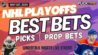 NHL Playoff Best Bets Today | Picks & Predictions | April 29