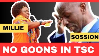 Tsc Crisis Escalated After Millie Odhiambo Warned Sossion Against Corruption Live In Parliament!
