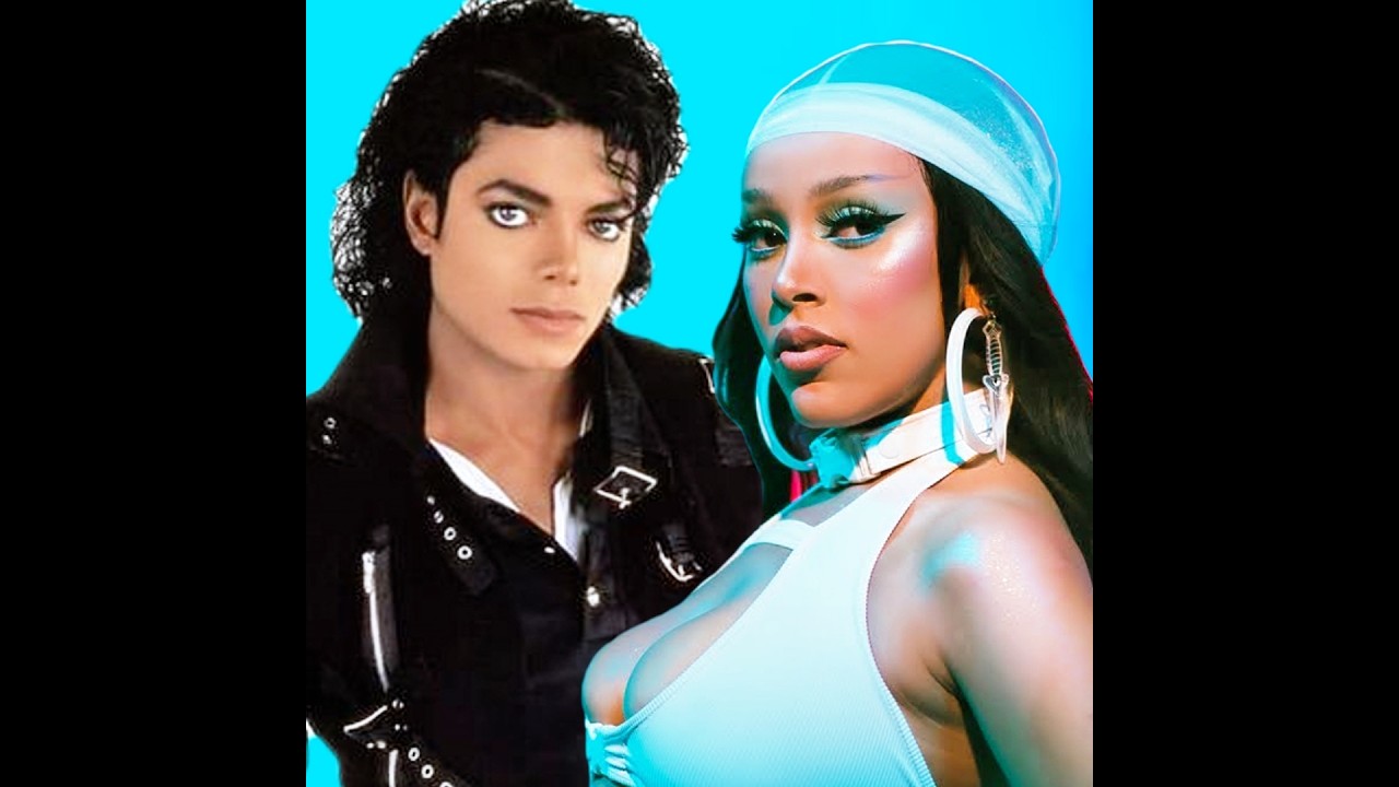 Doja Cat x Michael Jackson - Say So x Rock With You (Jersey Club) [Slowed + Reverb]