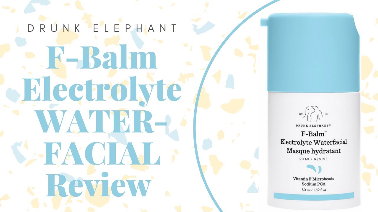 F Balm Electrolyte Waterfacial Review