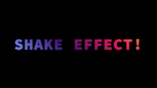 Shake Effect   | Using HTML & CSS | 2020