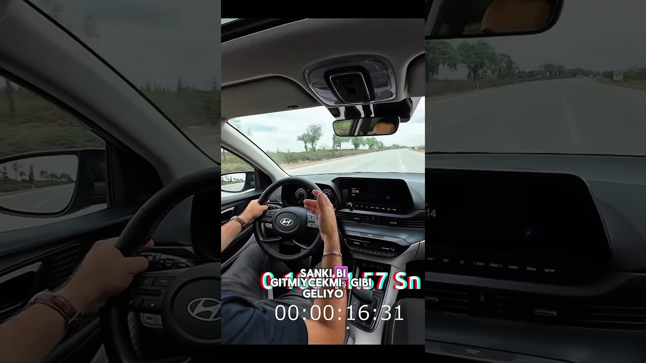 Hyundai Bayon 1.0 Otomatik 0-100 Testi 