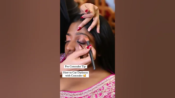 How to Use Concealer | How to Hide Darkness With Concealer | #shorts #ashortaday #concealertutorial