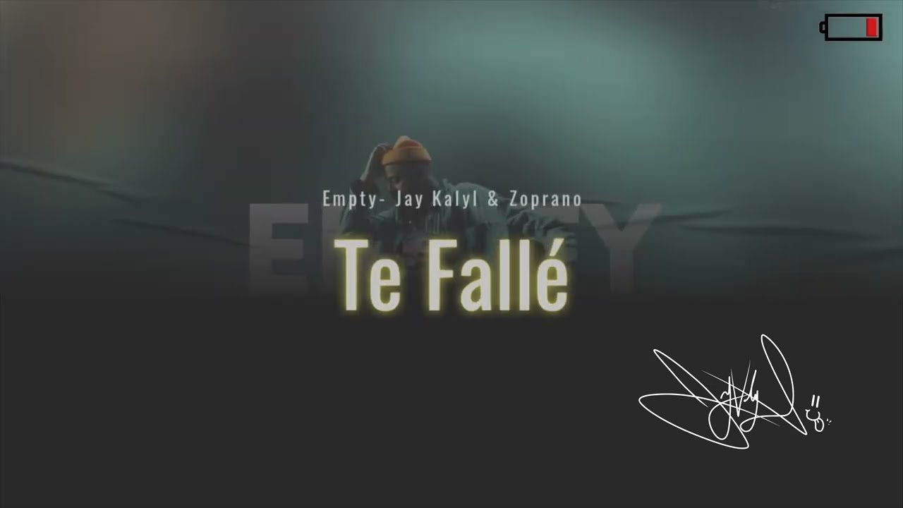 Watch Jay Kalyl - Te Fallé (Official Audio) on YouTube Watch Jay Kalyl - Te Fallé (Official Audio) on YouTube