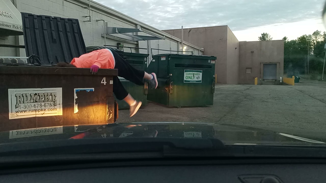 DUMPSTER DIVING. . . We Dumpster Divers Will Do What It Takes, lol