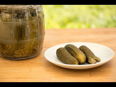 Kovászos uborka, koviubi recept