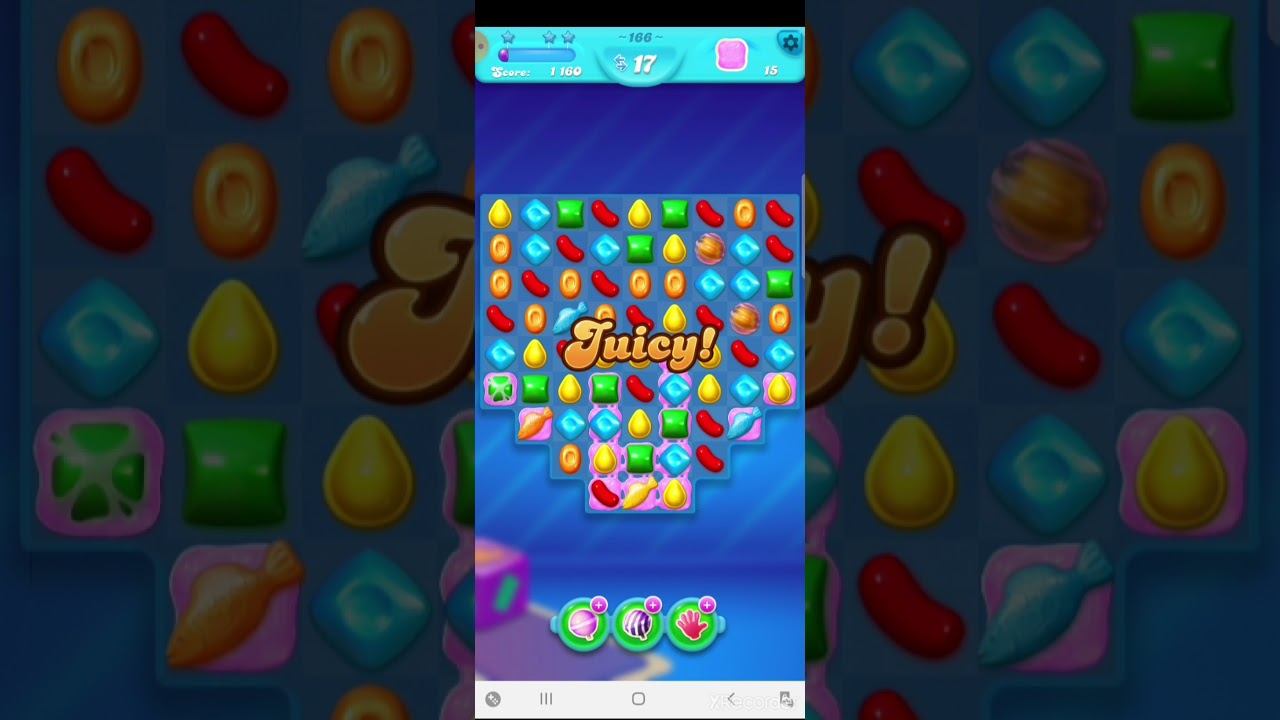 Candy Crush SODA Saga - Level 166