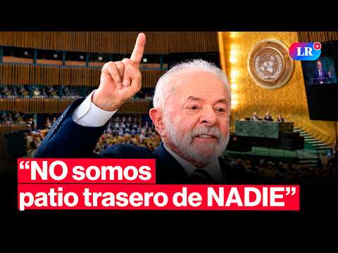 LULA DENOUNCES INTERFERENCE AND DEFENDS SOVEREIGNTY AT THE UN: "WE ARE NOBODY'S BACKYARD" | #lr