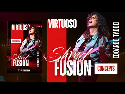 Edoardo Taddei Virtuoso Shred Fusion - Concepts | Licklibrary Guitar Course Trailer