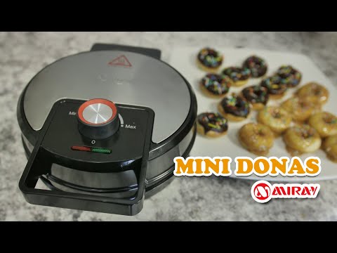 Receta Para Hacer Mini Donas