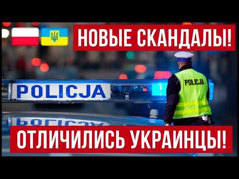 в Польше отличились украинцы! Скандалы и депортации!