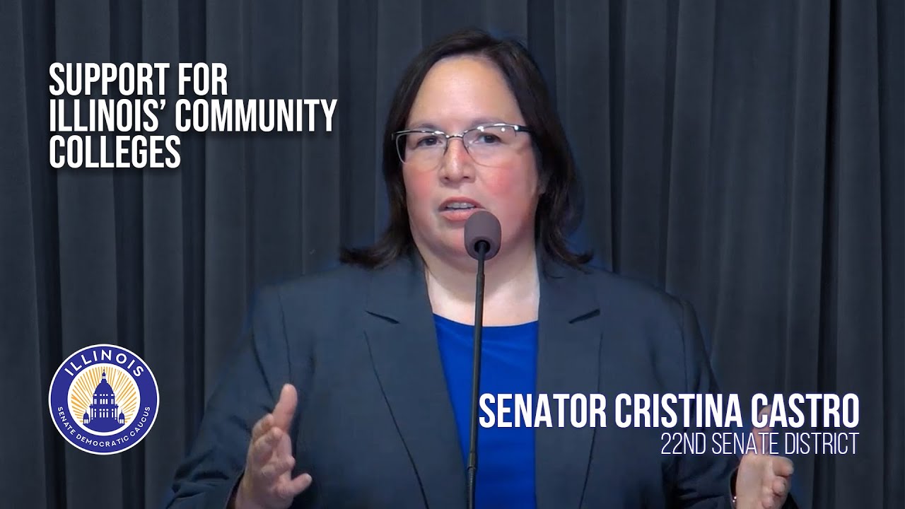 Sen. Castro Speaks In Support Of Illinois' Community Colleges