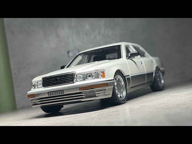 【未開封】レクサス LS400 メルセデスベンツ 3台 1:24 Lexus LS400 with light and sound (5 doors Open) - YouTube