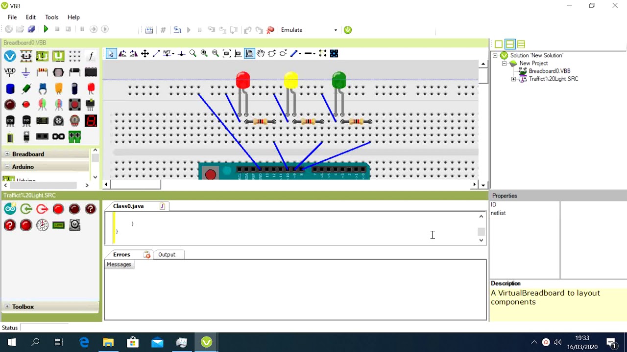 ♾ Cara membuat program simulasi Traffic Light(🚦) dengan Arduino IDE x ...