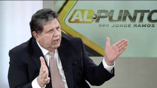 Jorge Ramos entrevista a Alan García