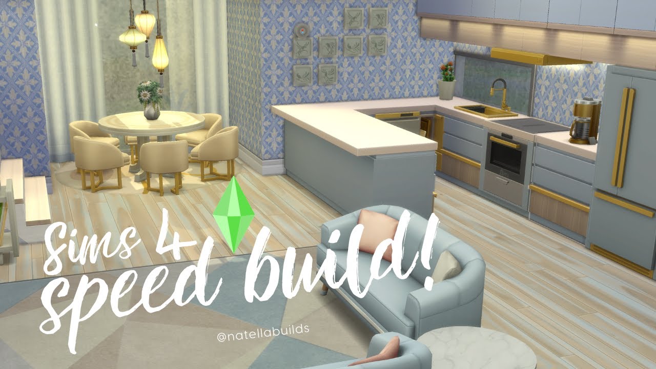 MY FIRST VIDEO - Speed Build Sims 4 Family House - PART 1