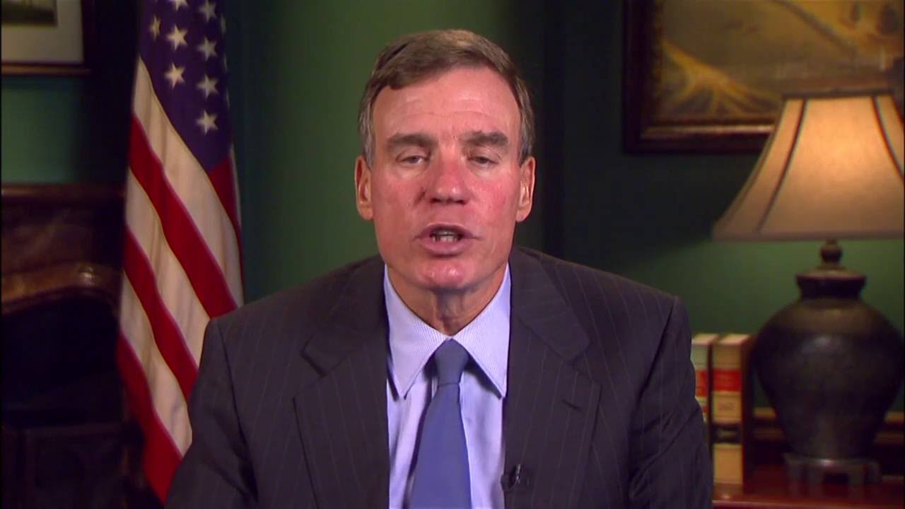 Senator Mark Warner Honoring the Military Alumni Chapter - NSUAA