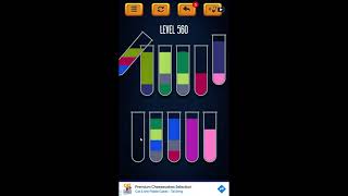Water Sort Puzzle - Color Liquid Sorting Game Level 560 Solution