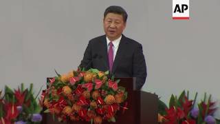 Xi vows no tolerance for anti-China acts