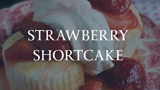 Strawberry Shortcake with Mini Angel Food Cakes