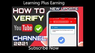 How To Verify Youtube Channel In Andriod Also In Computer