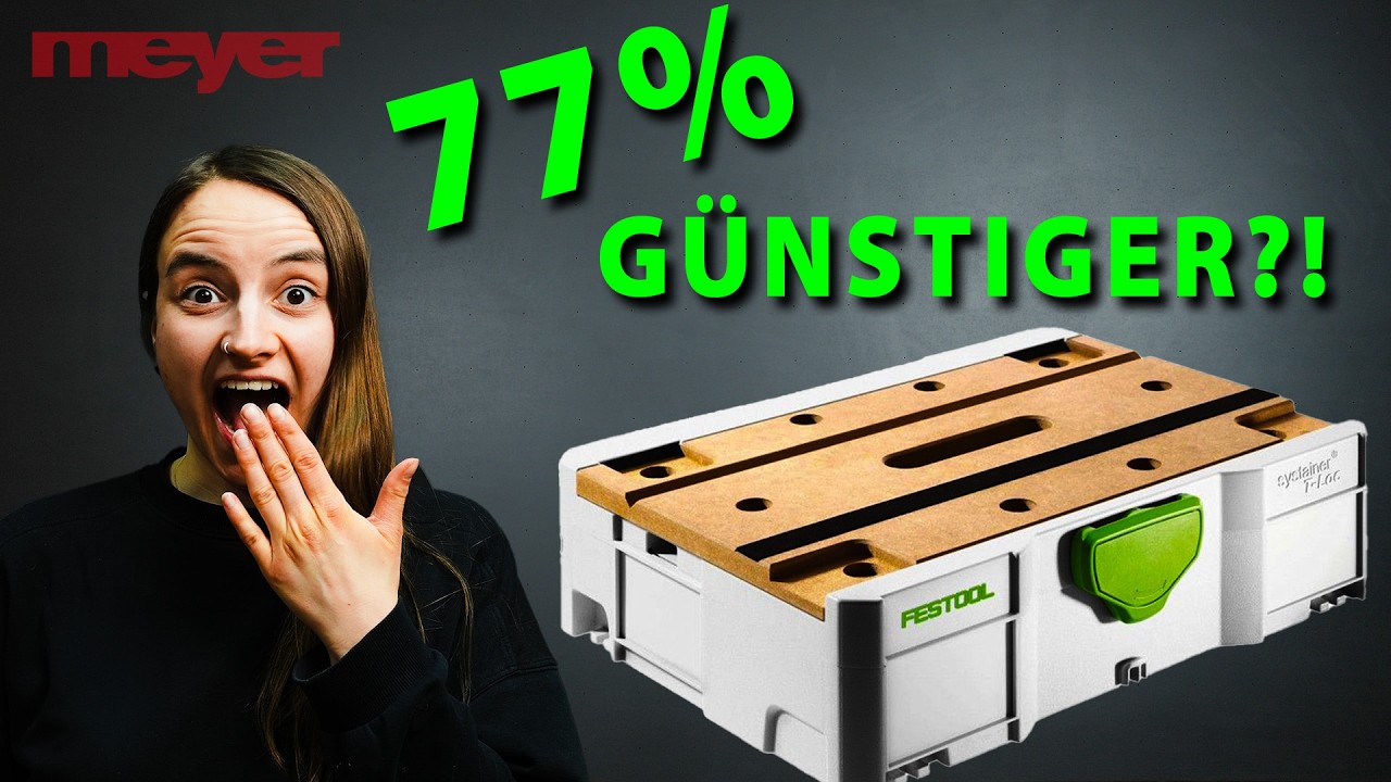 Kaum jemand kennt diesen Trick – Mobile Werkbank für wenig Geld!