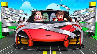 ROBLOX CAR VS TAPE...