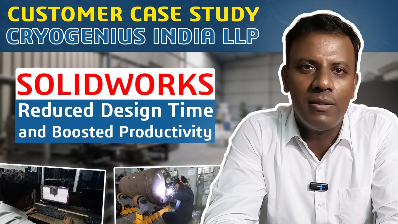 История успеха клиента | Опыт Cryogenius India LLP с SOLIDWORKS и Conceptia Konnect