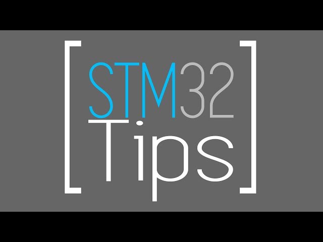 STM32 Tips: Interface Rotary Encoder in Hardware only / no code!