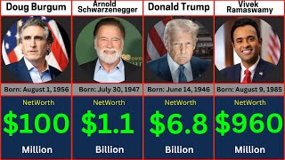 Richest American Politicians And Their Net Worth 2025💲