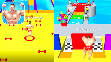 Muscle Race 3D👨👊💪 Gameplay All Levels iOS, Android