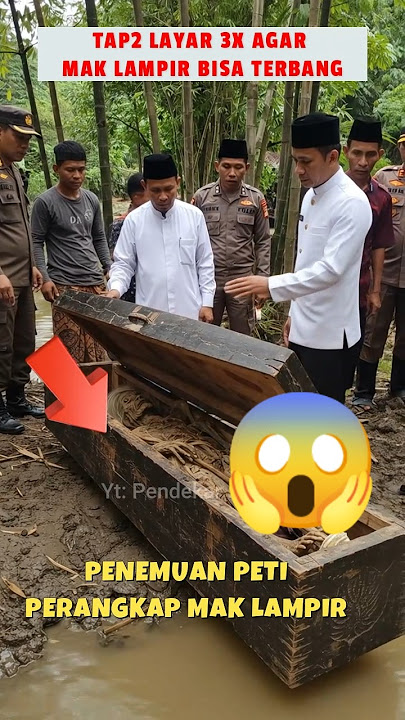 ⚠️‼️ Discovery of Mak Lampir's trap box 😱 #shoct #shorts
