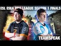 CS:GO - Cloud9 [teamspeak] vs Fnatic (cbble) @ ESL ESEA Pro League Finals