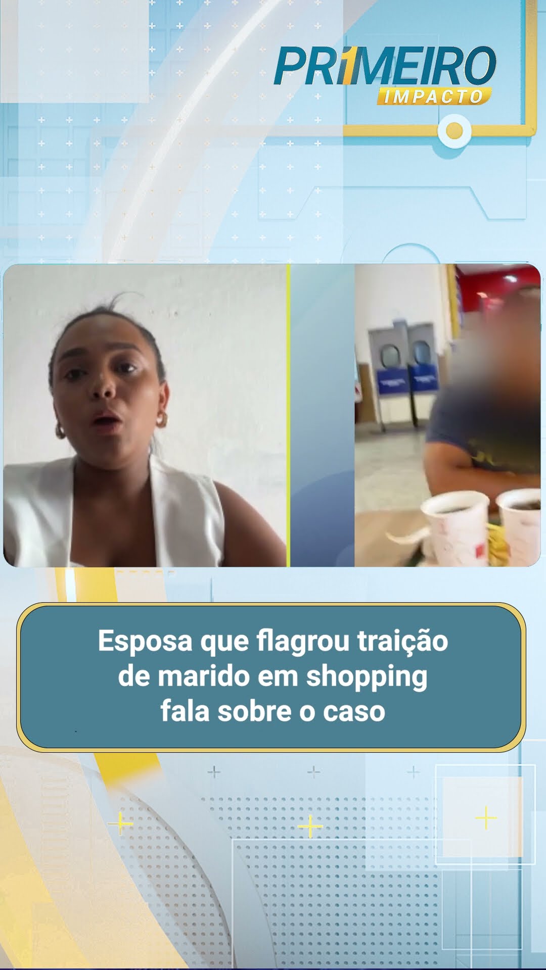 Esposa que flagrou traição de marido em shopping fala sobre o caso | Primeiro Impacto (28/01/25)