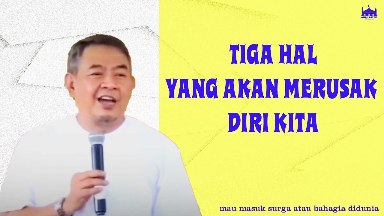 USTADZ DUDI MUTTAQIN || Tiga hal yang akan merusak diri kita