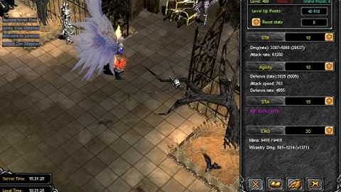 MU Online: Reset stats