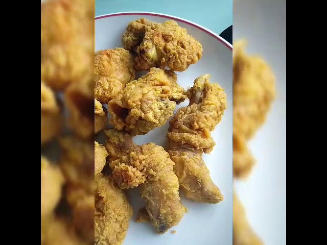 Resepi Ayam Goreng Mudah Dan Sedap Hanya Guna Tepung Gandum Youtube